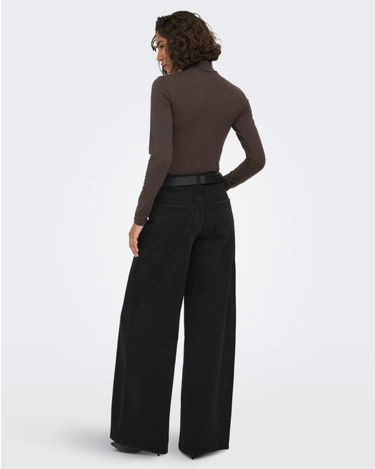JACQUELINE DE YONG - Maglia Donna Marrone Chocolate Torte
