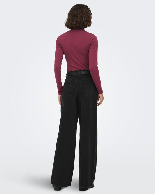 JACQUELINE DE YONG - Maglia Donna Rosso Windsor Wine