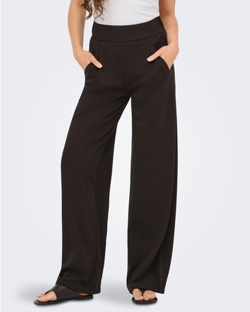 Pantaloni a gamba larga Donna Marrone Chocolate Torte