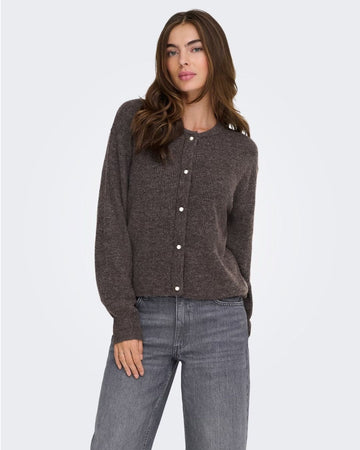 Cardigan Donna Marrone Bracken