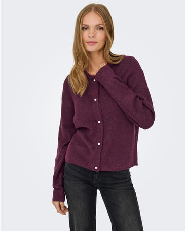 Cardigan Donna Rosso Fig