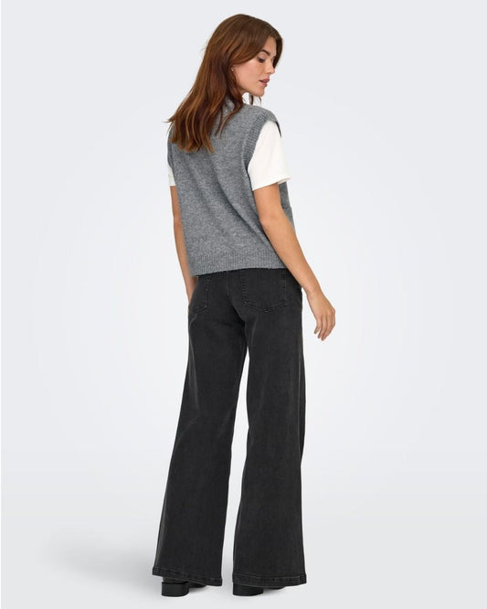 Cardigan Donna Grigio Medium Grey Melange