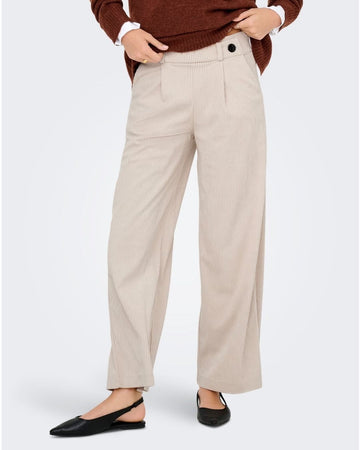 Pantaloni Donna Beige Pumice Stone