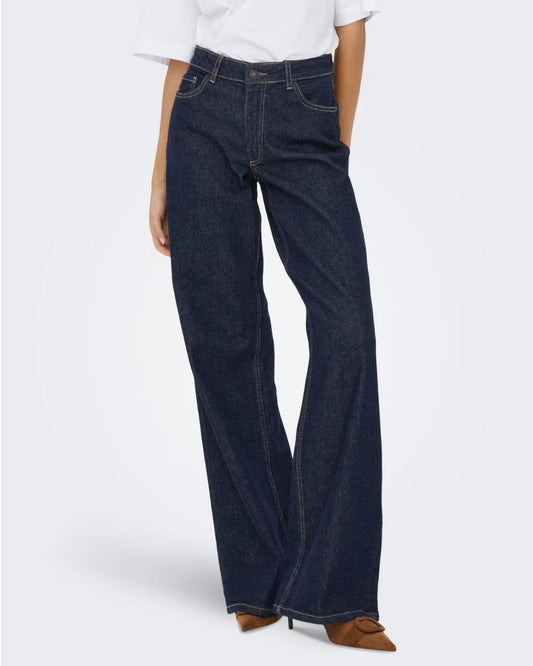 Jeans Donna Blu Dark Blue Denim
