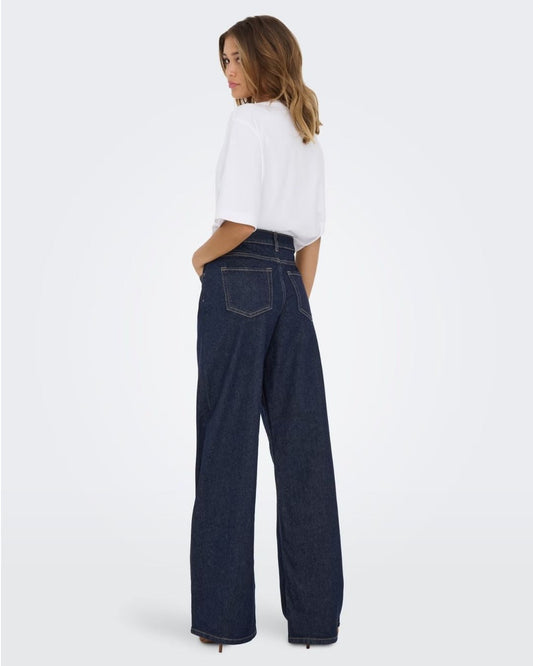 Jeans Donna Blu Dark Blue Denim
