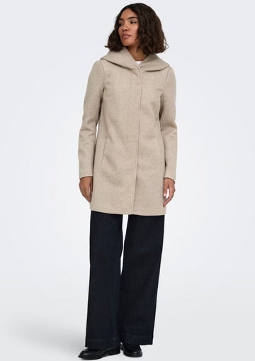 Only Cappotto Donna Sedona Beige