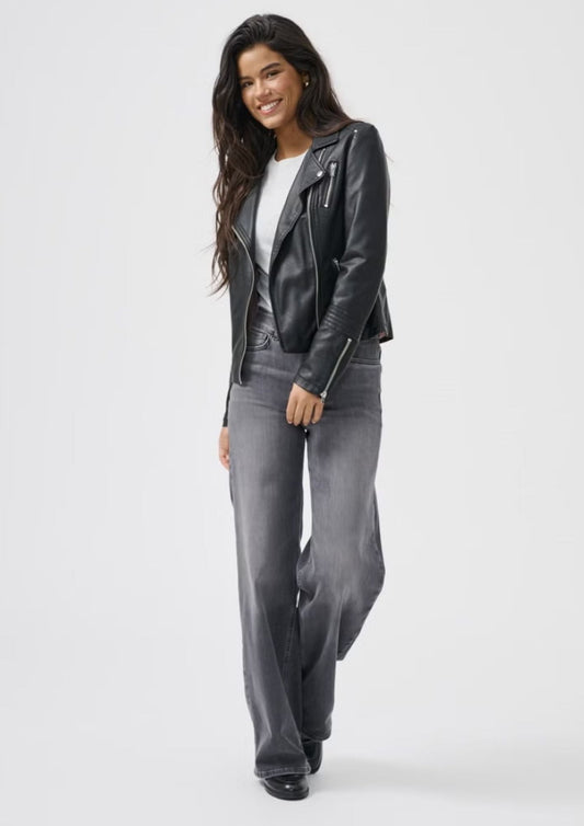 Only - Giacca in Finta Pelle Donna Gemma Nero