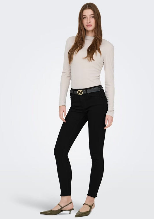Only - Jeans Donna Blush Nero