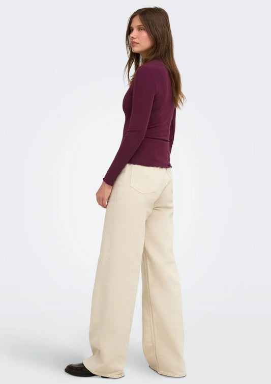 Only - Maglia Donna Emma Porpora