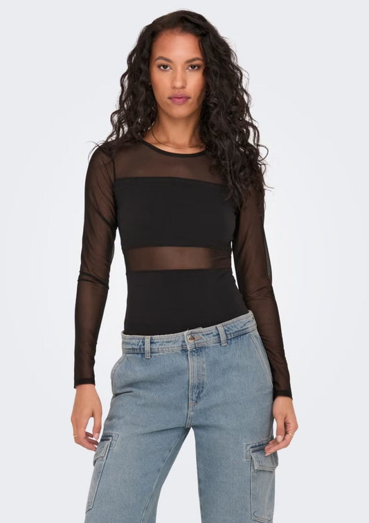Only - Body Donna Esther Nero