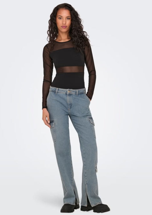 Only - Body Donna Esther Nero