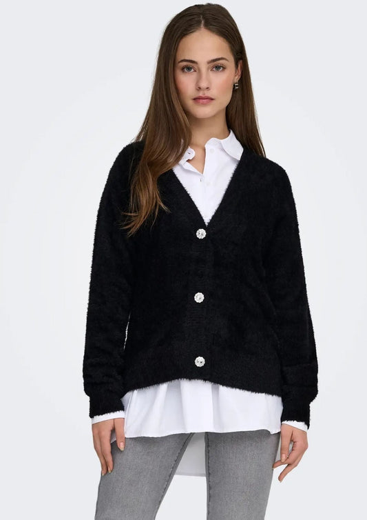 Only - Cardigan Donna Lella Nero