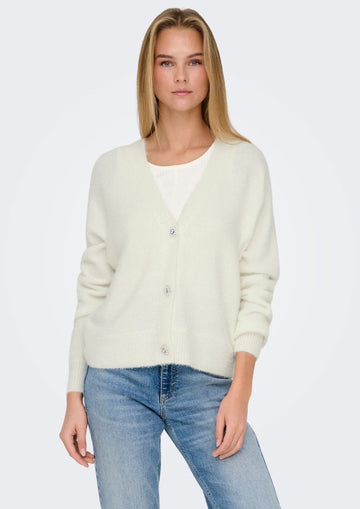 Only Cardigan Donna Lella Bianco