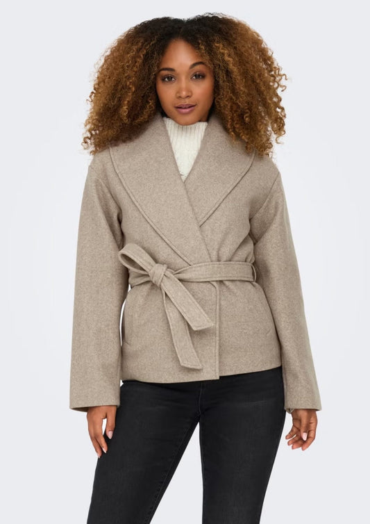Only - Giacca Donna Augusta Grigio Fungo
