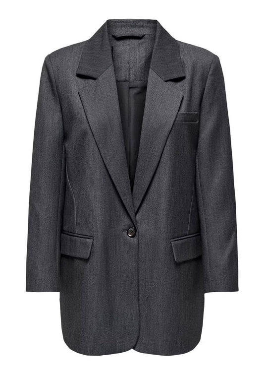 Only - Giacca Donna Dark Grey Melange