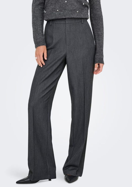 Only - Pantalone Donna Hattie Grigio Scuro