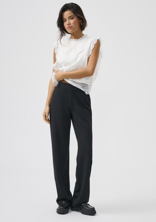 Only - Pantalone Donna Poptrash Nero