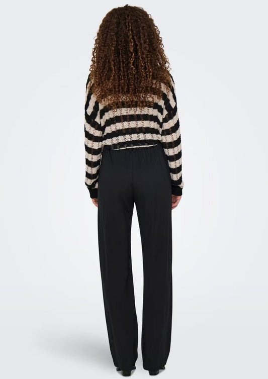 Only - Pantalone Donna Poptrash Nero