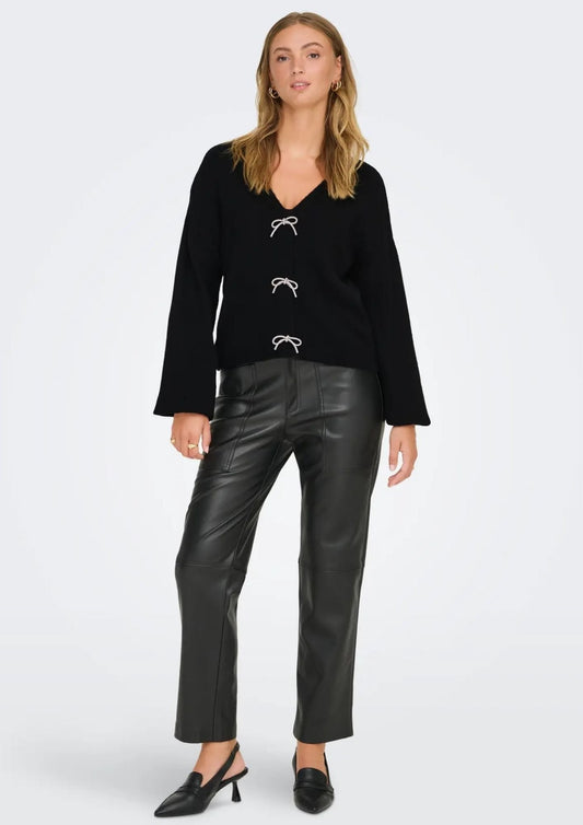 Only - Cardigan Donna Donna Nero