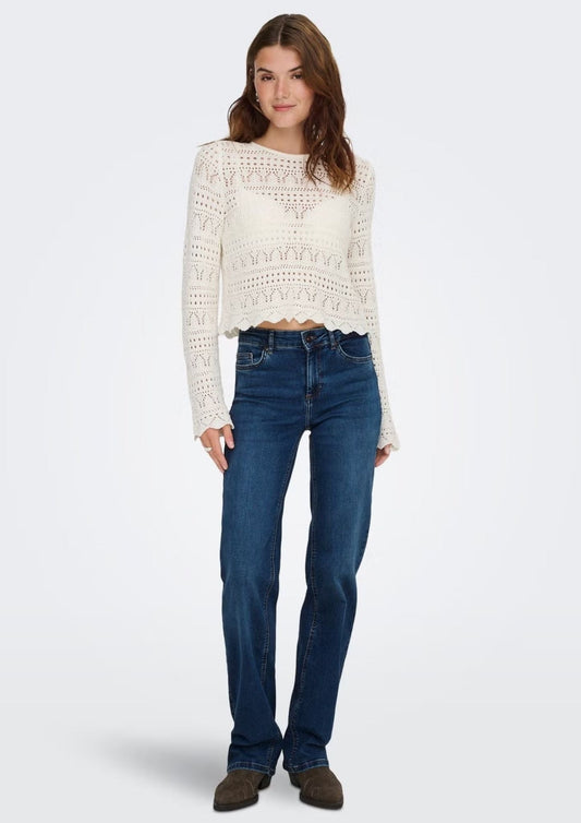 Only - Jeans Donna Dark Blue Denim