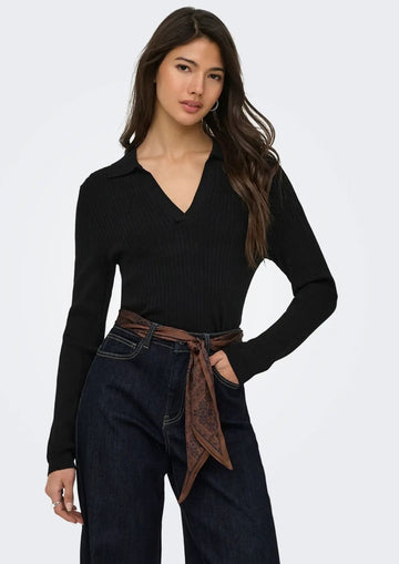 Only Pullover Donna Kaya Nero