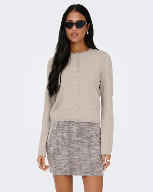 ONLY - Cardigan Donna Beige