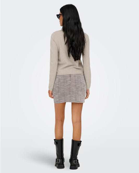 ONLY - Cardigan Donna Beige
