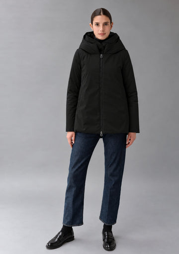 Capospalla non trapuntato e imbottito Lovisa Satin 26 Nero