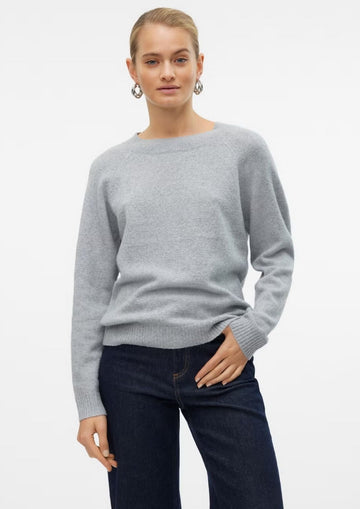 Vero Moda - Pullover Donna Doffy Grigio