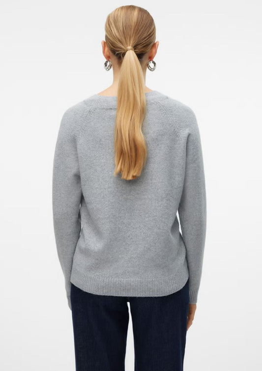 Vero Moda - Pullover Donna Doffy Grigio