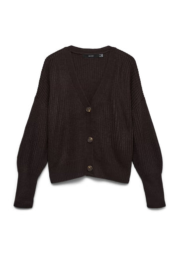 Vero Moda - Cardigan Donna Lea Marrone