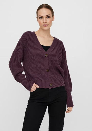 Vero Moda - Cardigan Donna Lea Vinaccia
