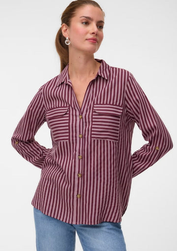 Vero Moda - Camicia Donna Bumpy Viola