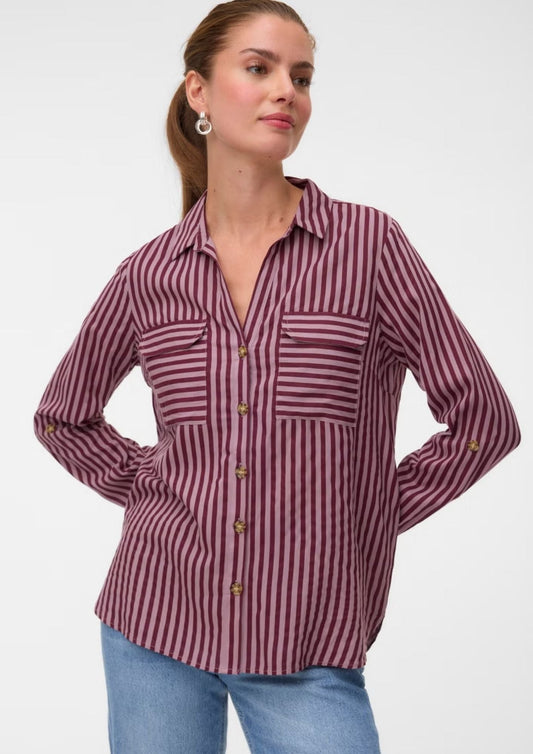 Vero Moda - Camicia Donna Bumpy Viola
