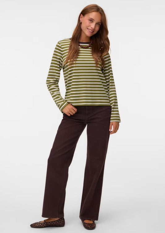 Vero Moda - Jeans Donna Tessa Marrone
