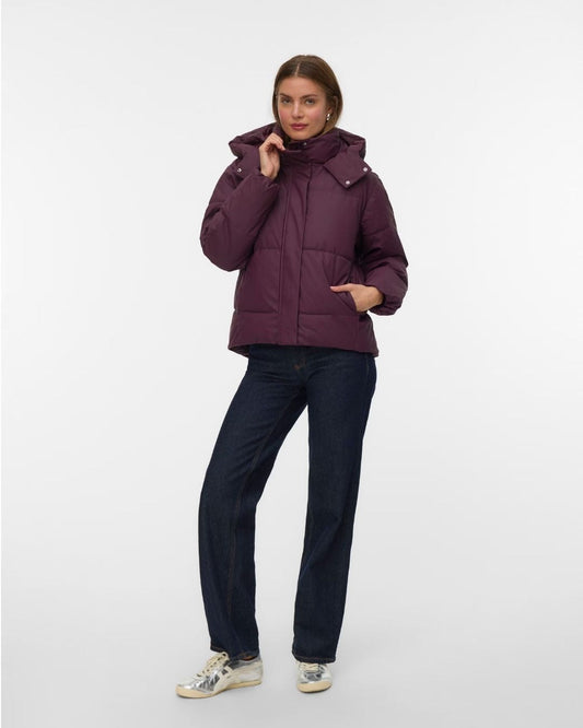 VERO MODA - Giacca Invernale Donna Winetasting