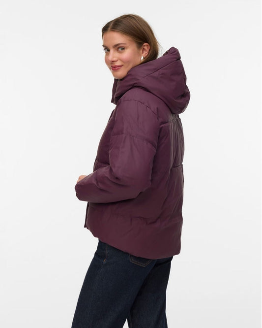 VERO MODA - Giacca Invernale Donna Winetasting