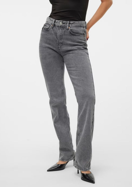 Vero Moda - Jeans Donna Tessa Grigio