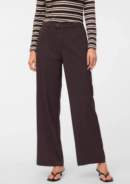 Vero Moda - Pantalone Donna Texas Marrone