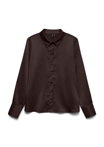 Vero Moda - Camicia Donna Merle Marrone
