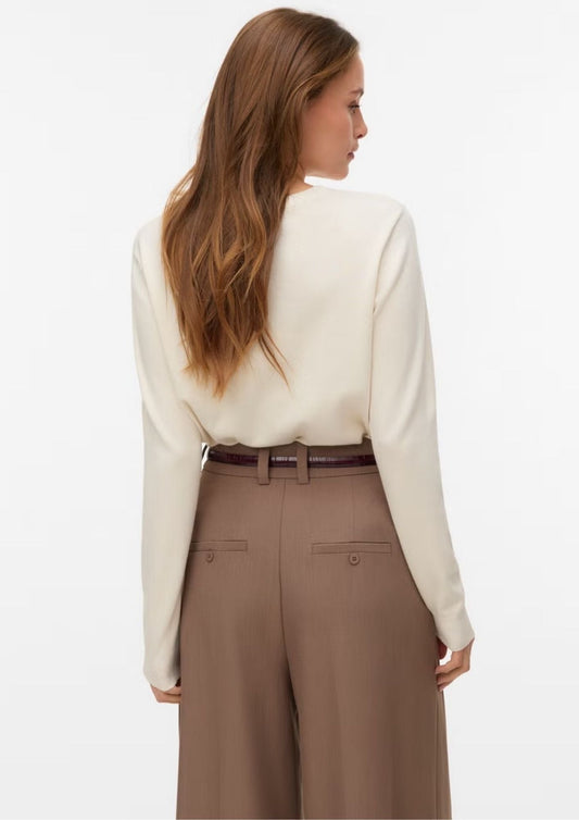 Vero Moda - Pullover Donna Silje Beige