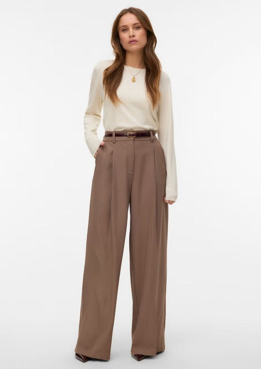 Vero Moda - Pullover Donna Silje Beige