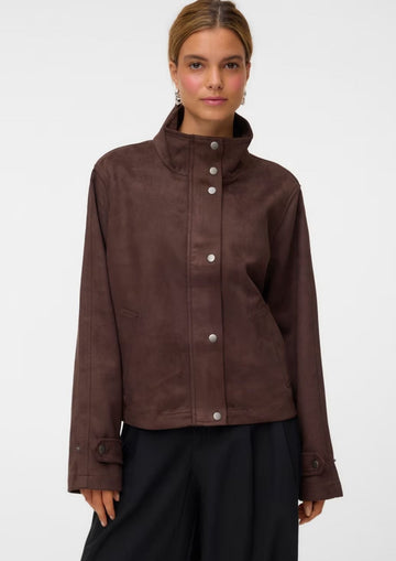 Vero Moda Giubbino Donna Josemaja Marrone
