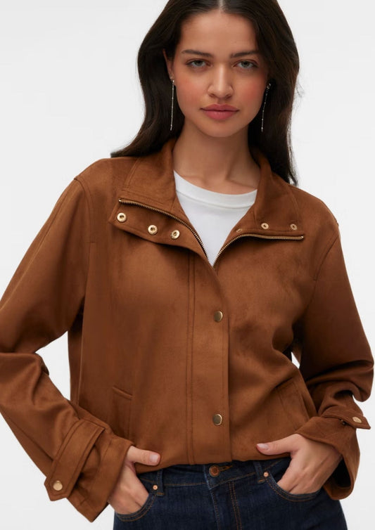 Vero Moda Giubbino Donna Josemaja Cognac