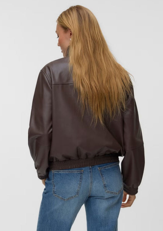 Vero Moda Giubbino Donna Caiaava Marrone