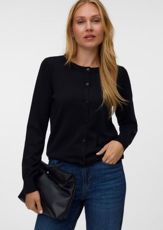 Vero Moda Cardigan Donna Silje Nero