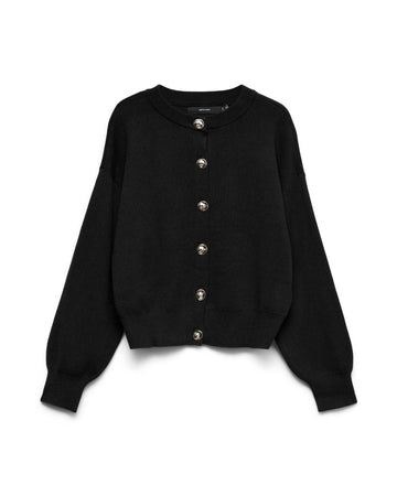Cardigan in maglia Donna Nero