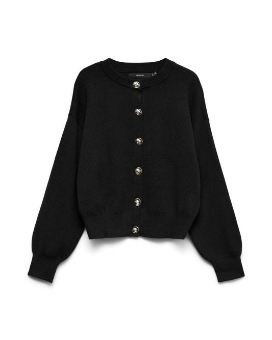 VERO MODA - Cardigan in maglia Donna Nero