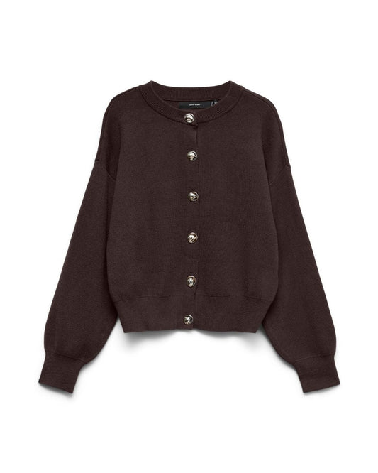 VERO MODA - Cardigan in maglia Donna Chocolate Torte