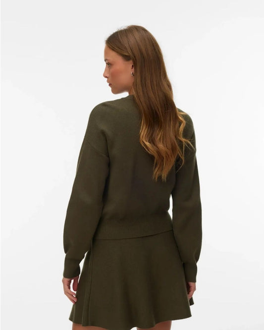 VERO MODA - Cardigan in maglia Donna Forest Night